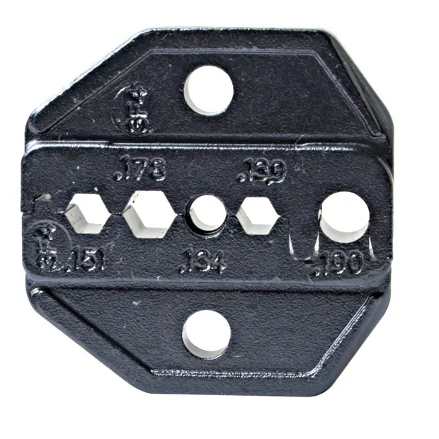 LUNAR SERIES DIE SET FOR FIBER OPTICS..FOR FC/SC/ST/LC/SMA & MT-RJ CONNECTORS..HEX .139/.151/.178 AND ROUND .134/.178