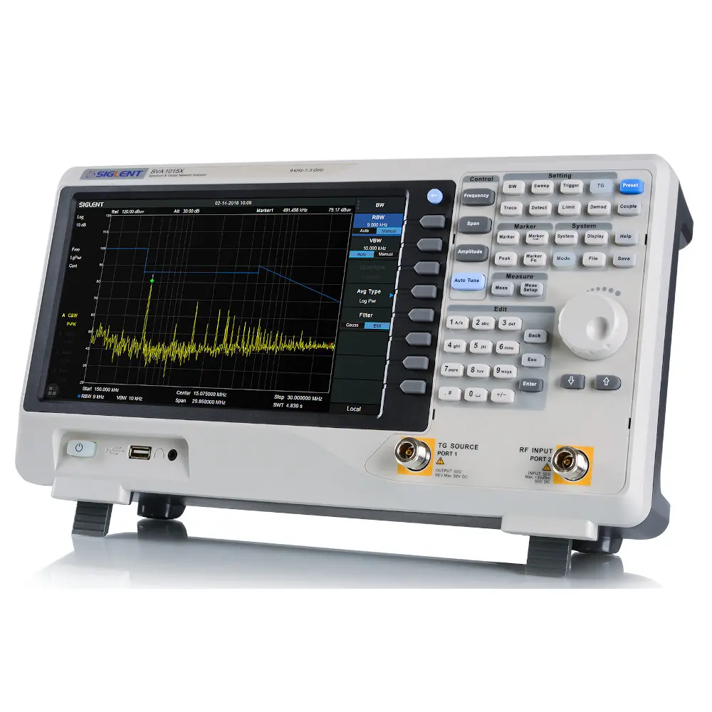 9KHZ-7.5GHZ, PHASE NOISE SPECTRUM & NETWORK ANALYZER