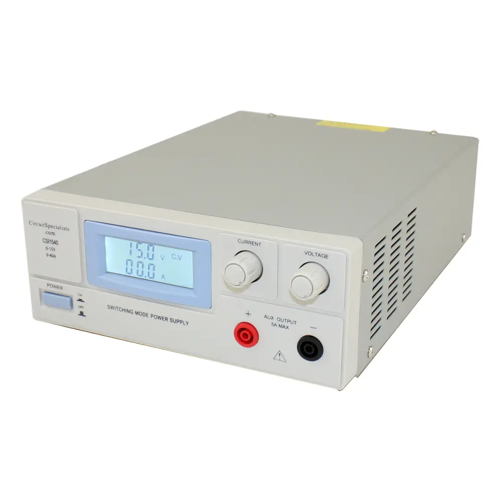 0-15V/0-40A SWITCH MODE BENCH POWER SUPPLY