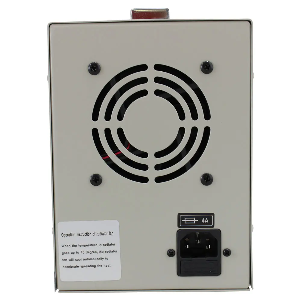 50 Volt Adjustable Linear DC Power Supply, 3 Amps 50 Volt Adjustable Linear DC Power Supply, 3 Amps