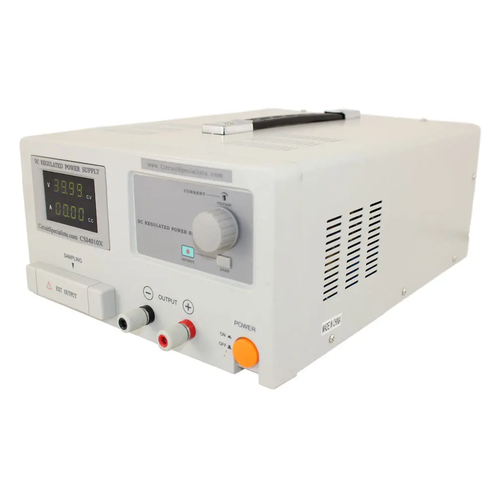 0-40VOLT/0-10AMP  POWER SUPPLY