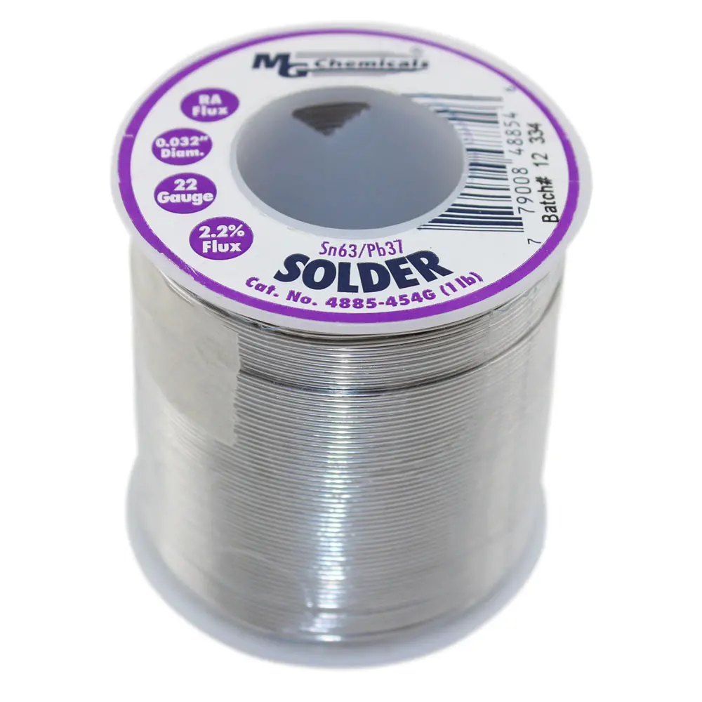 SN63/PB37 SOLDER   DIAM.  .032