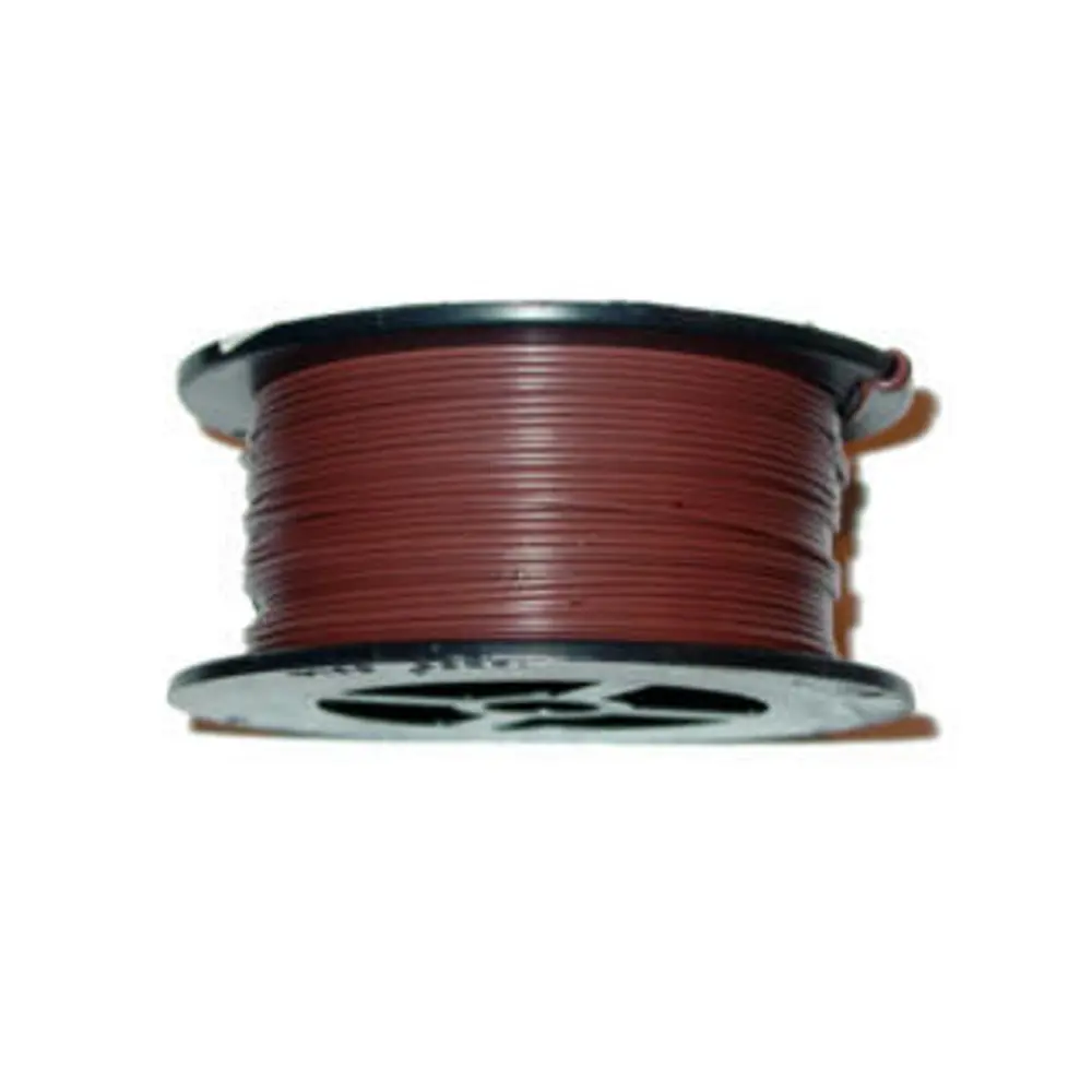 100' 18AWG STRANDED HOOK-UP WIRE, BROWN