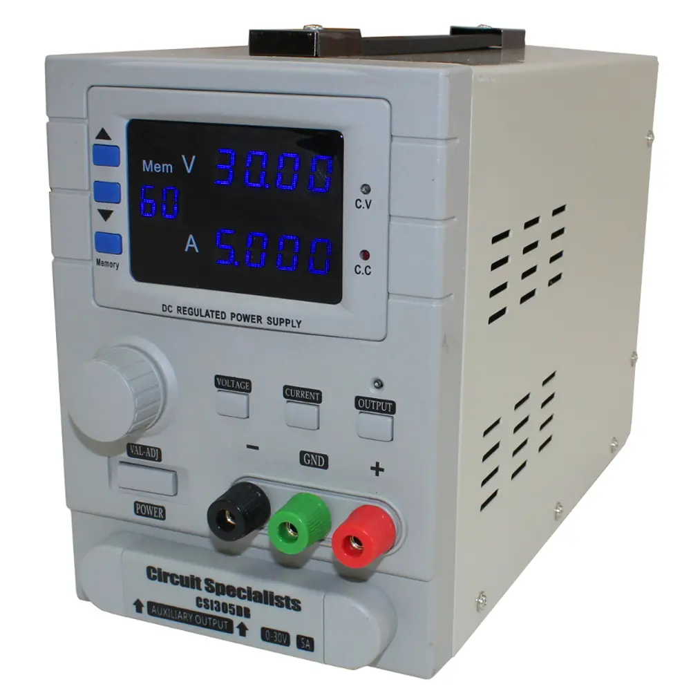 0-30VDC,0-5A BENCHTOP POWER SUPPLY WITH MEMORY