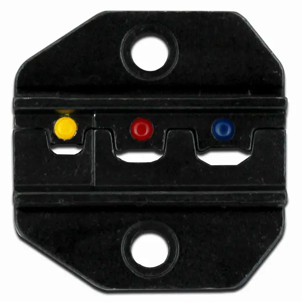 LUNAR SERIES DIE SET - MINIATURE INSULATED TERMINALS  AWG 26-16..RED/BLUE/YELLOW