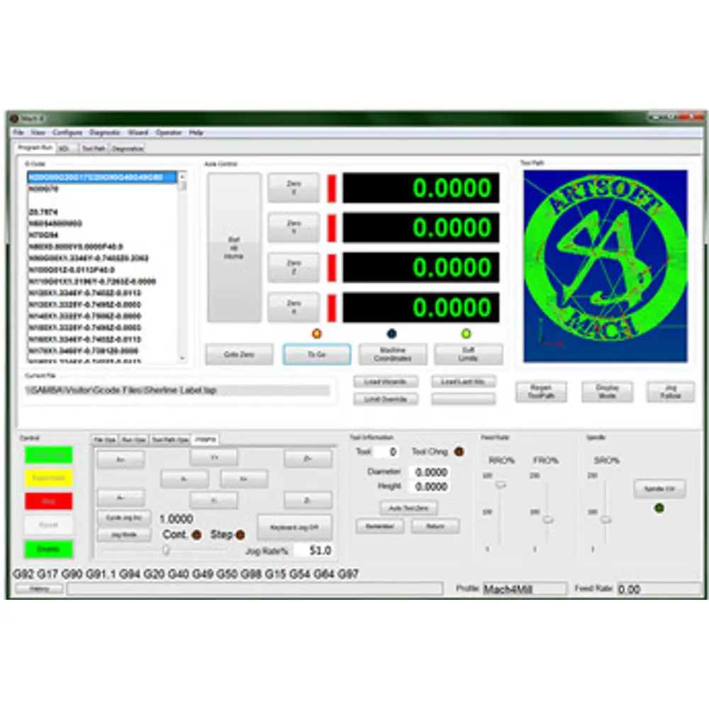 MACH4 CAN CONTROL CNC MACHINERY, PLC EQUIPMENT, AND ROBOTICS.