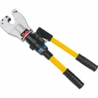 HYDRAULIC DIELESS CRIMPING TOOL 6 TON CRIMPING CAPACITY 4 WAY INDENT CRIMP, NO DIES AWG 8 TO 500 MCM CAPACITY