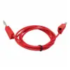 TEST LEAD, RED COLOR, 100CM LE