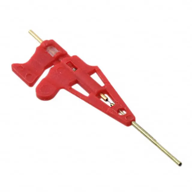 MICRO SMD GRABBER TEST CLIPS, (RED)