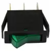 GREEN ILLUMINATED ROCKER SWITC