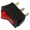 RED ILLUMINATED ROCKER SWITCH