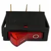 RED ILLUMINATED ROCKER SWITCH