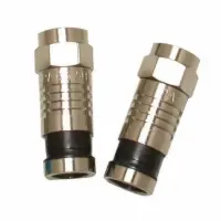 F CONNECTOR FOR RG59/U - 10 PK