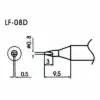 0.8MM BEVEL TYPE LEAD-FREE SOLDER TIP/ELEMENT