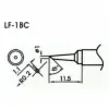 1MM CHISEL TYPE LEAD-FREE SOLDER TIP/ELEMENT