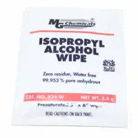 ISOPROPYL ALCOHOL WIPES 25 PAC