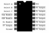 1 OF 8 DECODER/DEMULTIPLEXOR