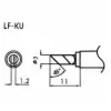 3MM BLADE TYPE LEAD-FREE SOLDER TIP/ELEMENT