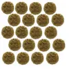20-PACK OF BRASS SOLDER TIP CLEANING WIRE SPONGE