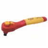 VDE 1000V INSULATED 1/2" DRIVE REVERSE FLAT RATCHET HANDLE - 9"
