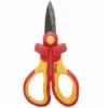 VDE 1000V INSULATED ELECTRICIANS SCISSORS - 6.5"