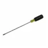 SLOTTED SCREWDRIVER, 1/4"X10", RUBBER GRIP