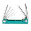 7 PC FOLDING HEX KEY SET - METRIC