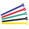 HOOK & LOOP CABLE TIE ASSORTMENT 15 PCS - 3 EACH COLOR