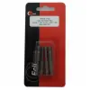 4 PC TAMPER PROOF, STAR TIP 1-15/16"POWER BIT SET-SIZES: T10H,T15H,T20H,T30