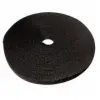 HOOK & LOOP TAPE, 1/2" WIDE, BLACK, 50FT ROLL