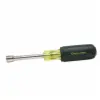 HOLLOW SHAFT NUTDRIVER, 3/8", RUBBER GRIP