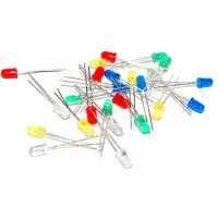 MULTI COLORED LED ASSORTMENT SET (25 PACK)