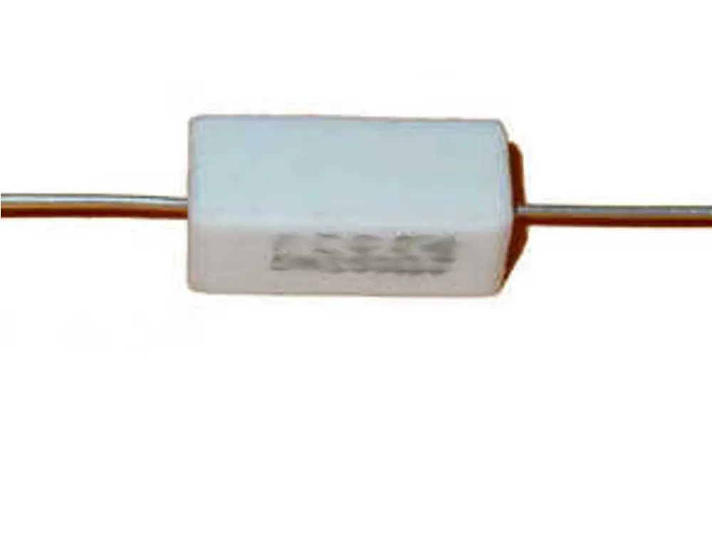 Aexit 10W Watt Fixed Resistors 4 Ohm 5% Ceramic Cement Power Single Resistors Resistor X5pcs