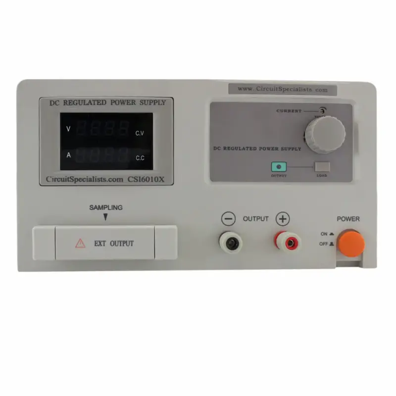 60 Volt Adjustable Linear DC Power Supply, 10 Amps