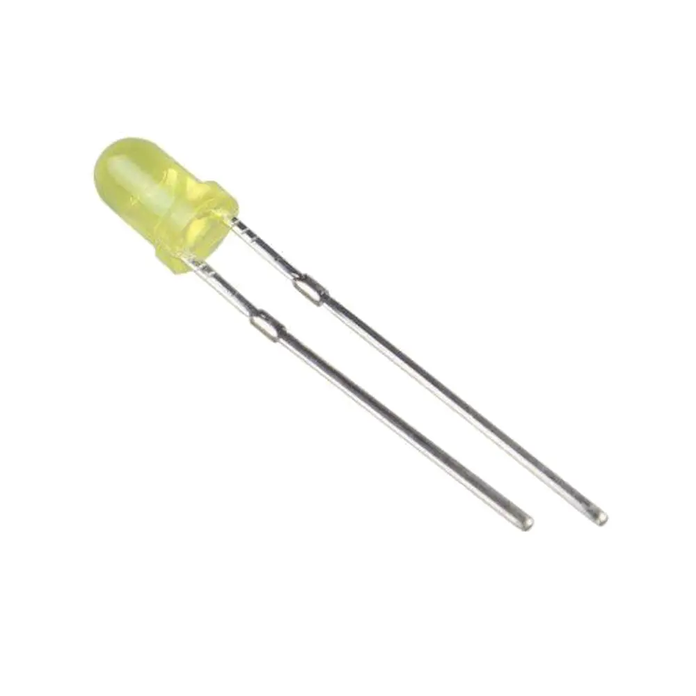 3MM LED YELLOW-DIFFUSED