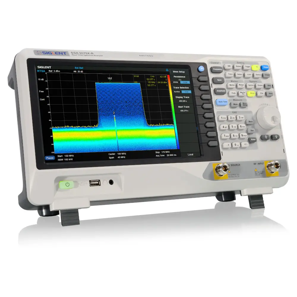 REAL TIME SPECTRUM ANALYZER SA 9 KHZ - 5 GHZ