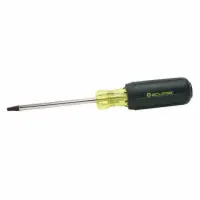 ROBERTSON SCREWDRIVER, S3X4", RUBBER GRIP