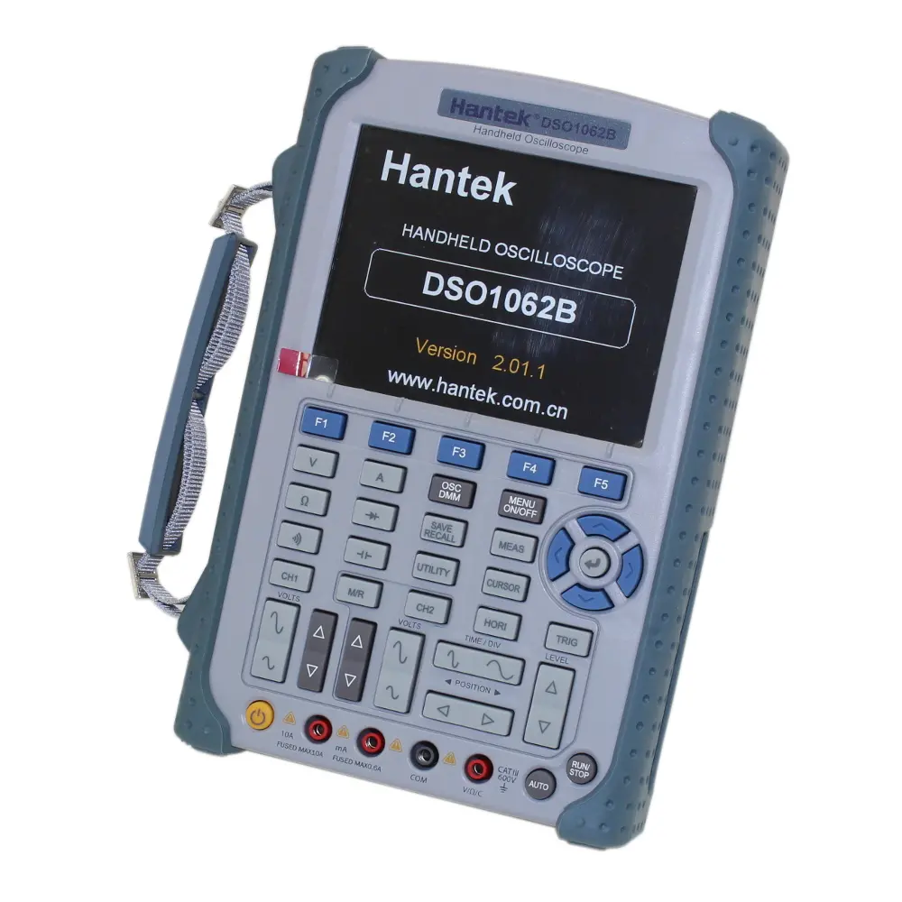 60MHZ HANDHELD OSCILLOSCOPE W 1M MEMORY DEPTH, 1GS/S SAMPLING AND DMM FUNCTIONS