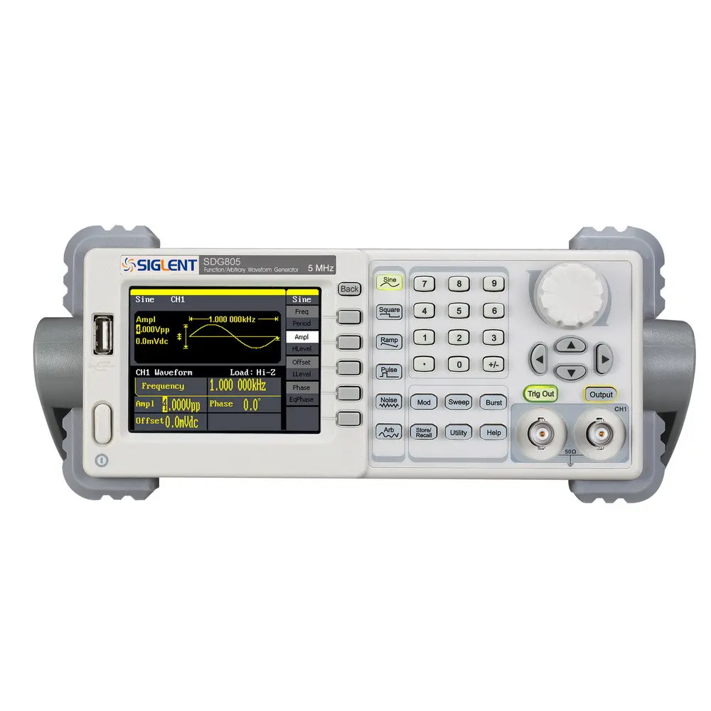 "5MHZ; 1 CHANNEL; 125MSA/S; WAVE LENGTH: 16KPTS; FUNCTION/ARBITRARY WAVEFORM OUTPUTAMPLITUDE:4MV ~ 20VPP (HIGH IMPEDANCE)