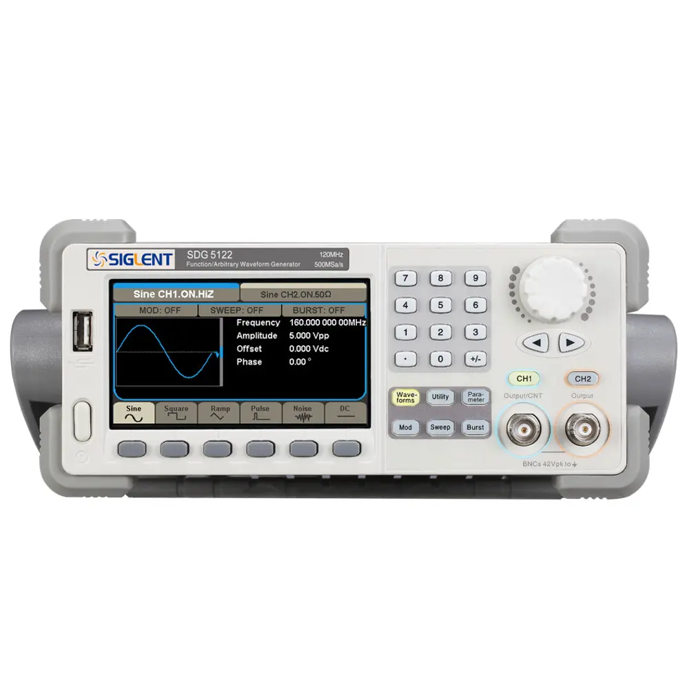 120MHZ; 2 CHANNELS; 500MSA/S; WAVE LENGTH: CH1 16KPTS