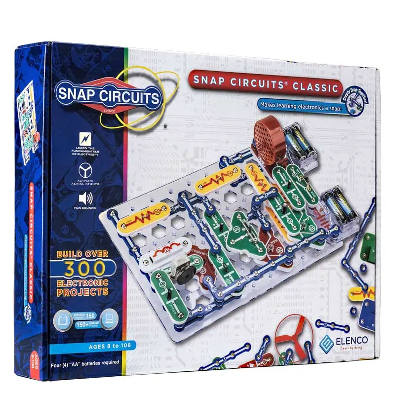 Elenco Snap Circuits Jr - Fun Learning Electronics - Age 8+ All Parts  Included