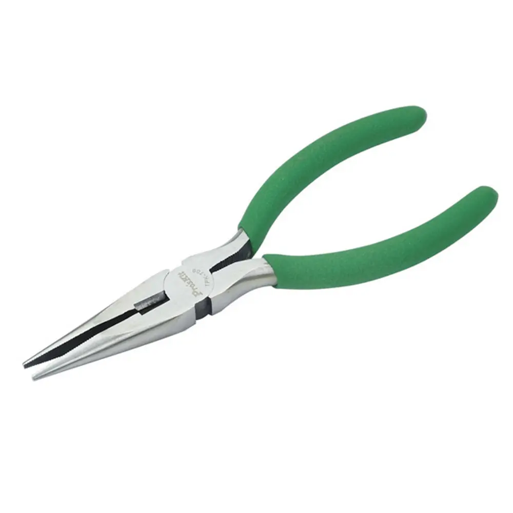 6" NEEDLE-NOSED PLIERS - SERRATED