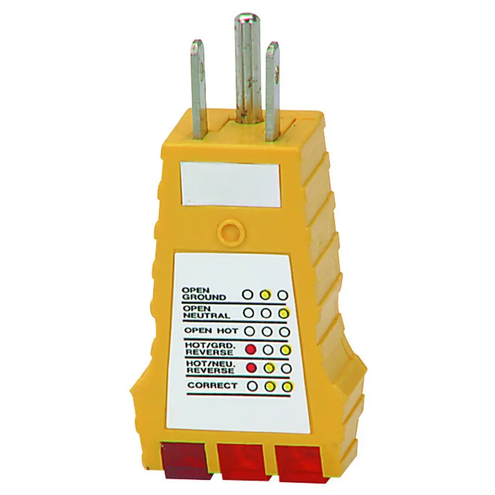 ELECTRICAL RECEPTACLE TESTER