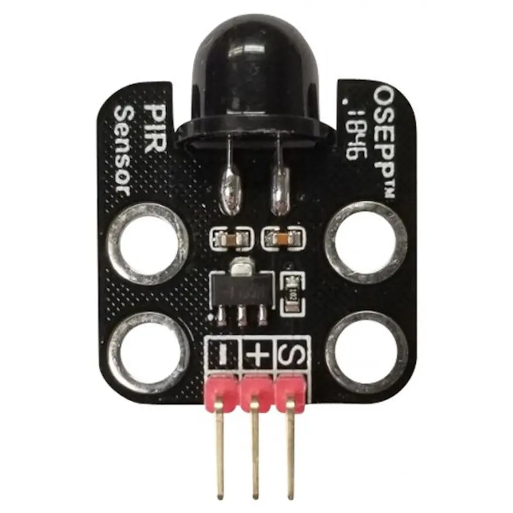 PASSIVE INFRARED SENSOR (PIR) SENSOR MODULE, ADDED MOUNTING HOLES ON PCB