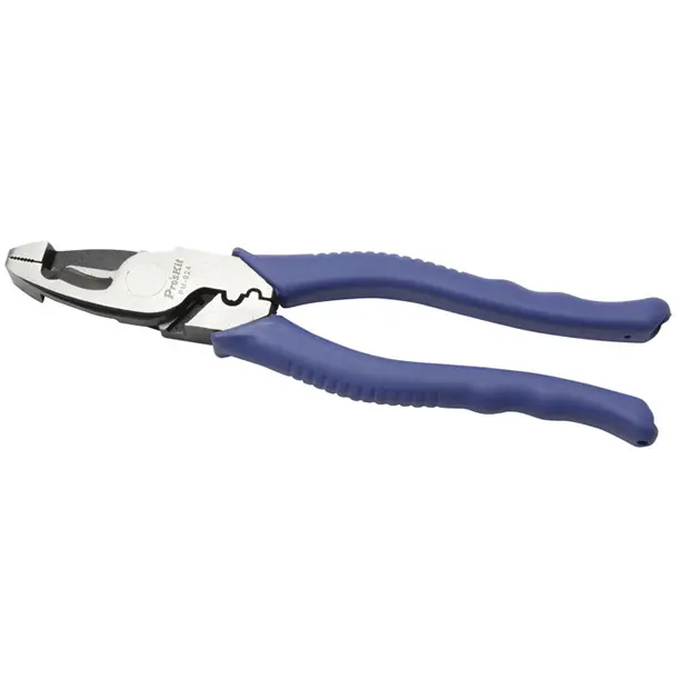 9" STEEL WIRE CUTTING CRIMPING PLIERS