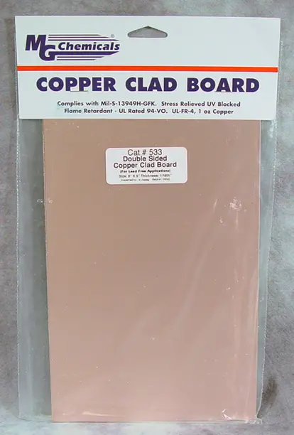 1/16IN DS COPPER BOARD LEAD FR