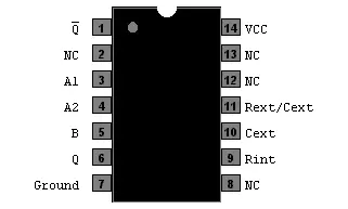 74121 - Monostable Multivibrator
