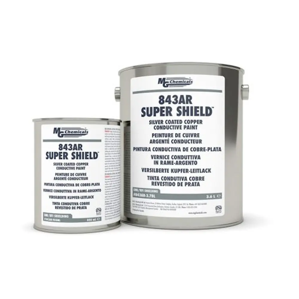 SUPER SHIELD SILVER COATED COPPER CONDUCTIVE COATING