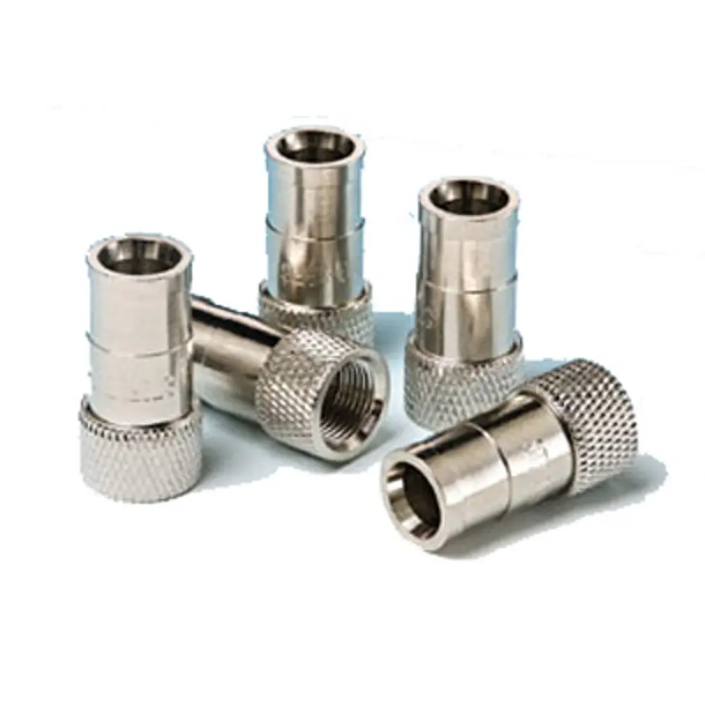 PUSH-ON F CONNECTOR 4-PIECE PKG