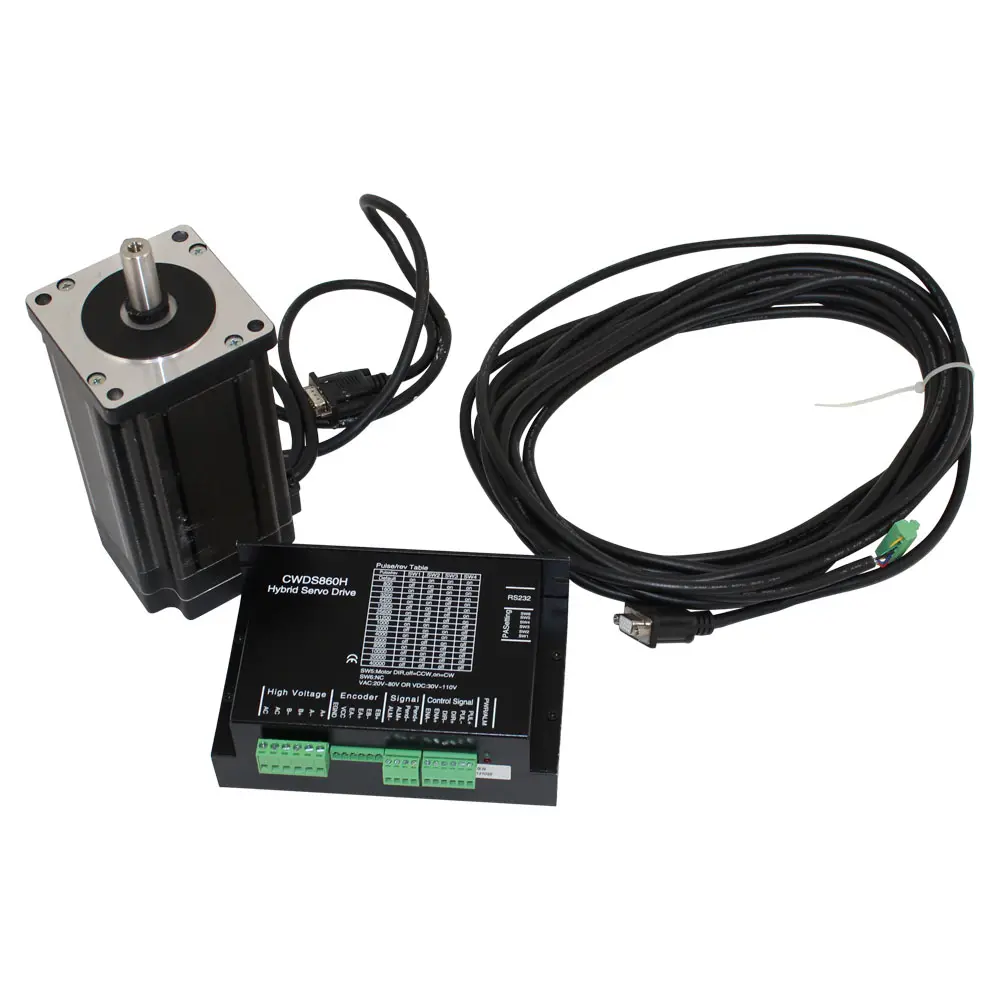 Closed Loop Stepper Motor with Driver 86BHH150 & CWDS860H Set